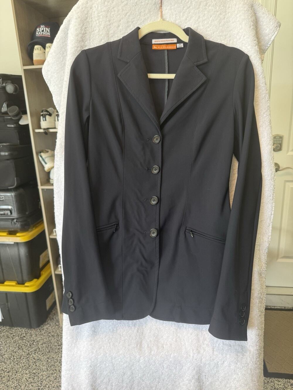 RJ classics Women’s Hunt Coat Navy Blue Size 0L